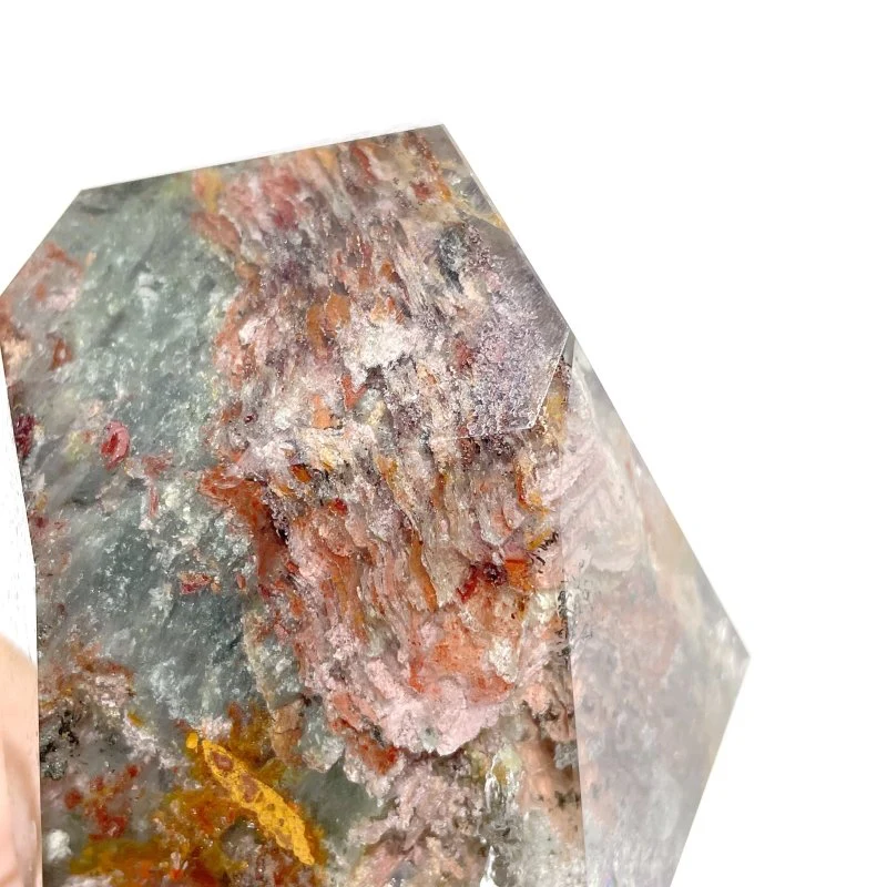 2 Pieces Beautiful Garden Quartz Free Form With Stand Home Decor - Image 4