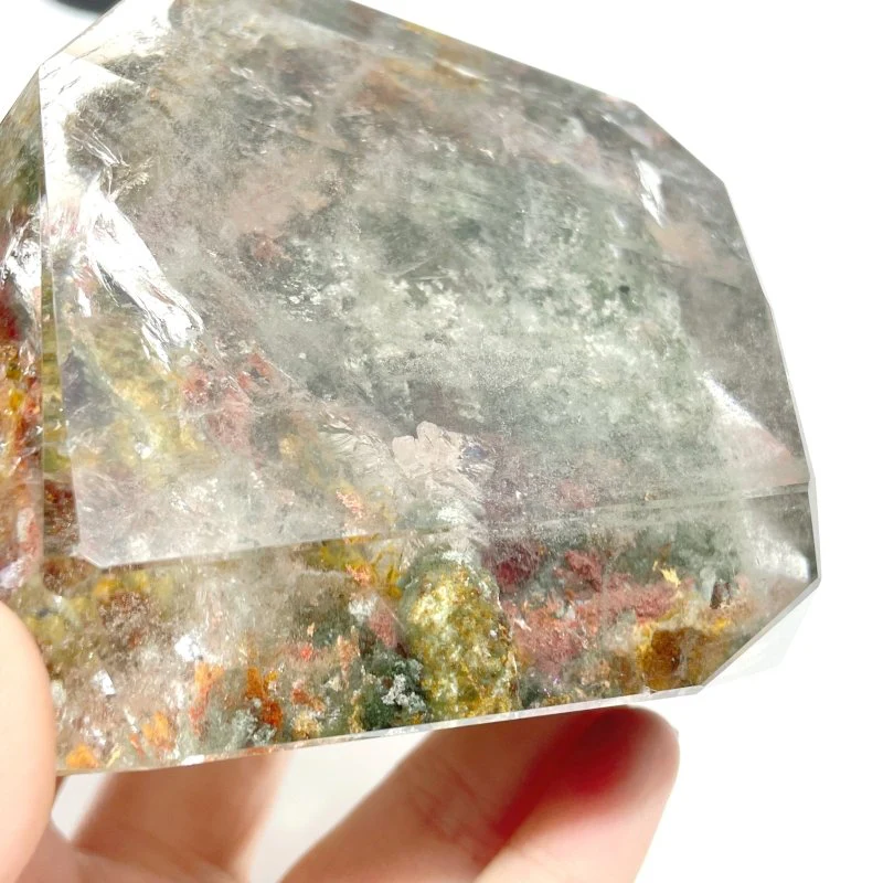 2 Pieces Beautiful Garden Quartz Free Form With Stand Home Decor - Image 6