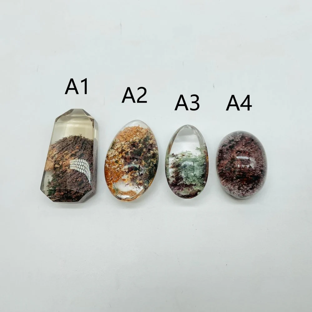 Garden Quartz Lodolite For Jewelry Making DIY Pendant - Image 2