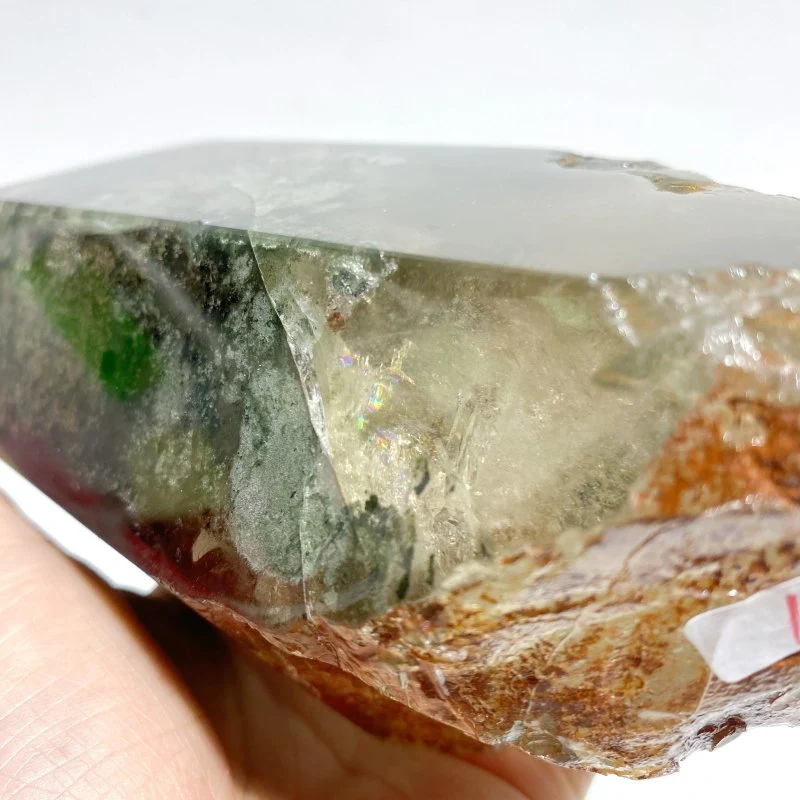 Garden Quartz Raw Bottom Point With Stand #2 - Image 5