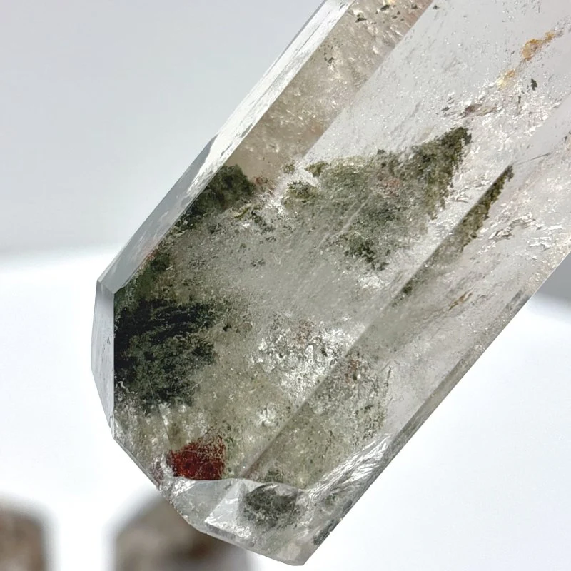 4 Pieces Garden Quartz Tower Points Lodolite - Image 9