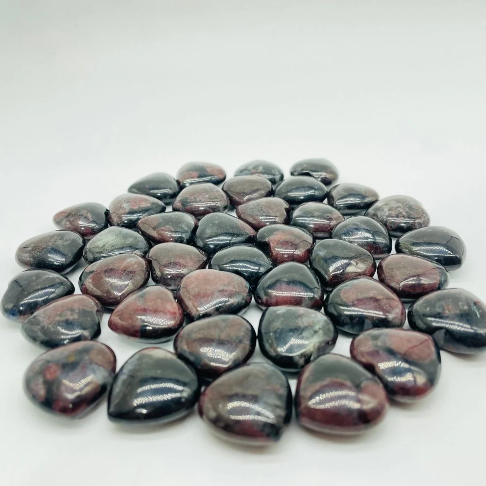 Garnet Mini Heart Wholesale - Image 3