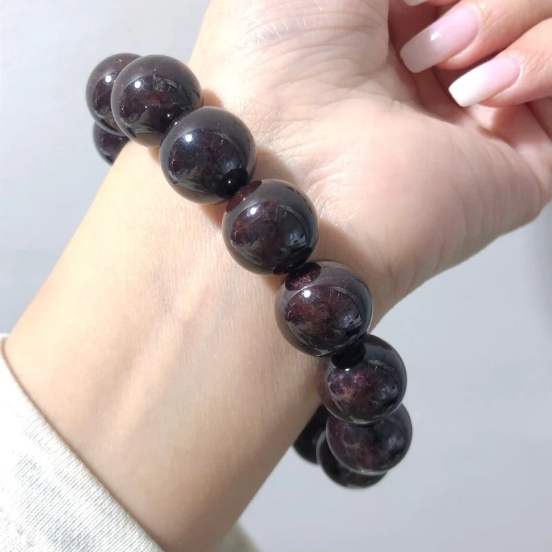 Garnet With Six Star Light Bracelets Wholesale - Image 4