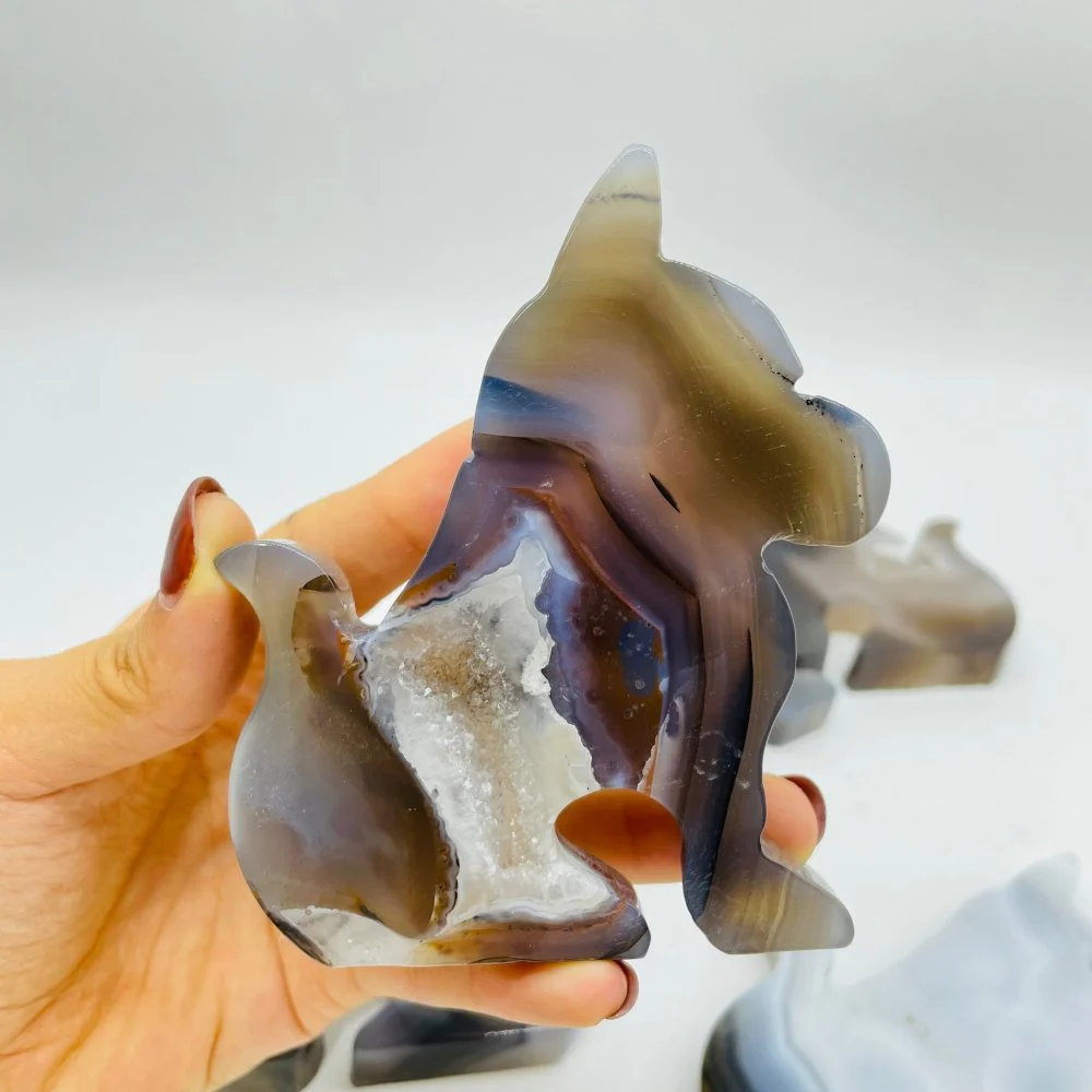 Geode Agate Druzy Dog Wholesale - Image 4