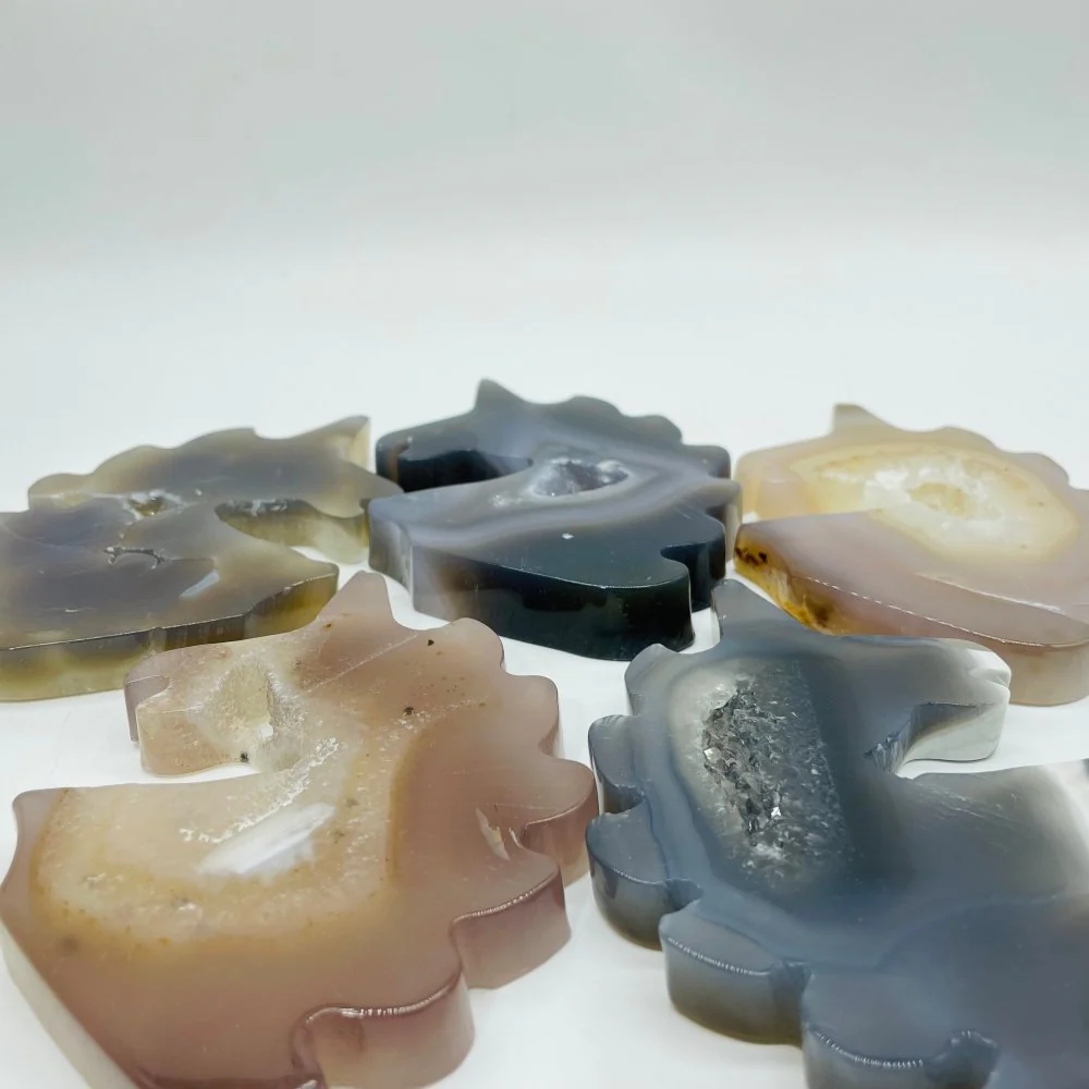 Geode Agate Druzy Unicorn Wholesale - Image 3