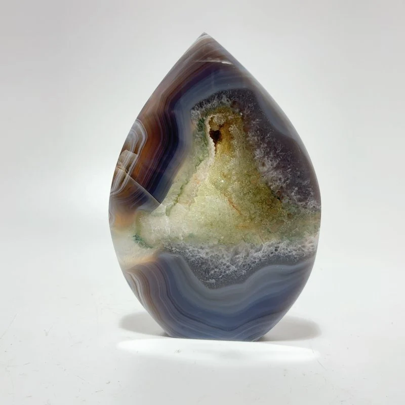 7 Pieces Beautiful Large Geode Druzy Agate Arrow Head Shape - Image 5