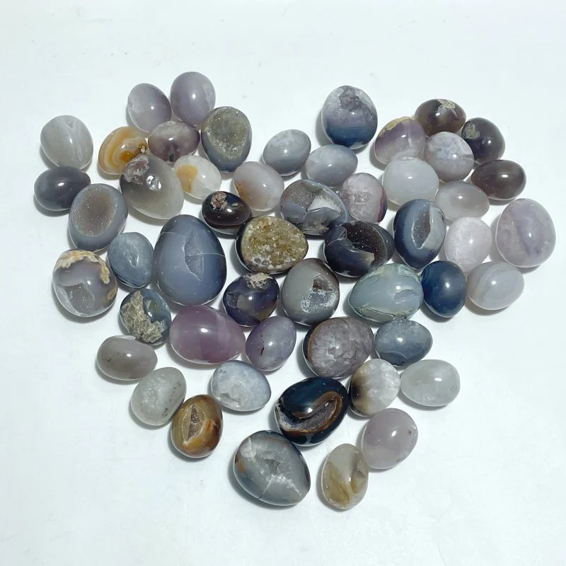 52 Pieces Geode Druzy Agate Eggs - Image 5