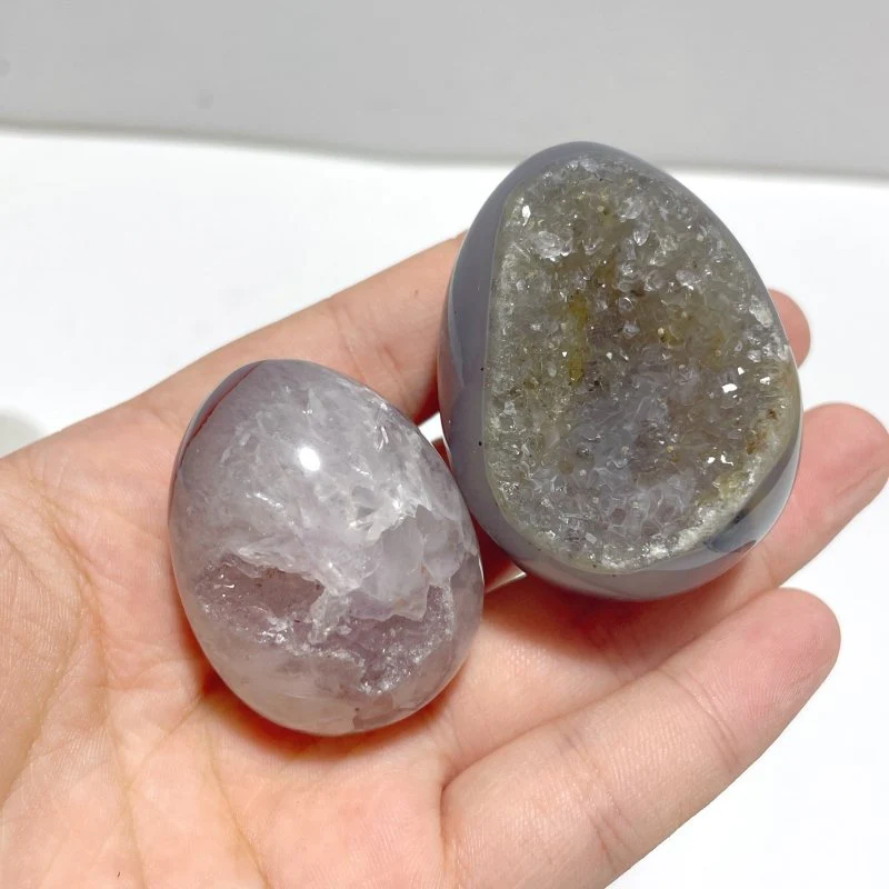 52 Pieces Geode Druzy Agate Eggs - Image 6