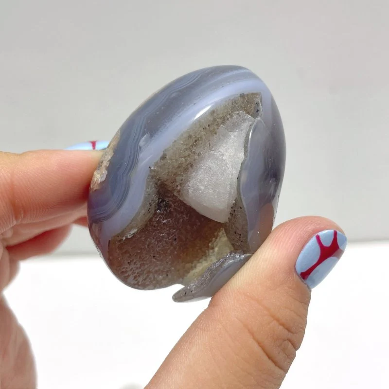 52 Pieces Geode Druzy Agate Eggs - Image 8