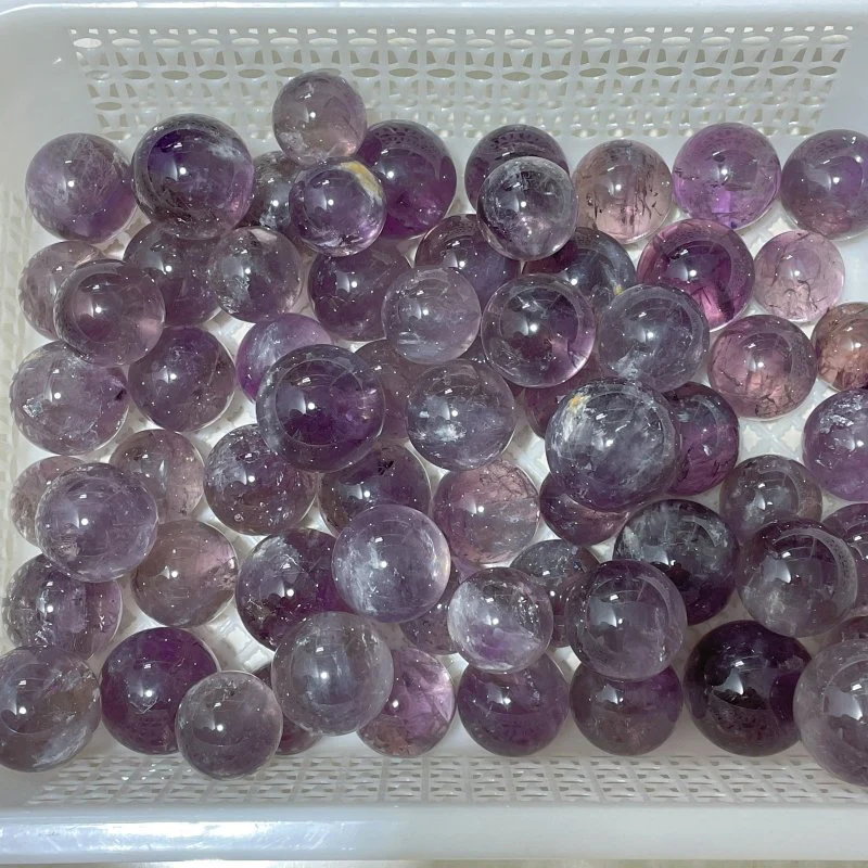 God's Fingerprint Amethyst Light Purple Spheres Wholesale - Image 6