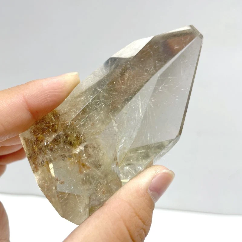 7 Pieces High Quality Gold Rutile Quartz Crystal Free Form - Image 6