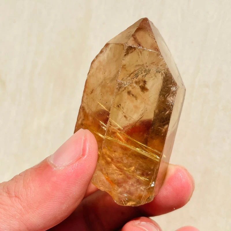 55 Pieces High Quality Gold Rutile Quartz Raw Stone - Image 2