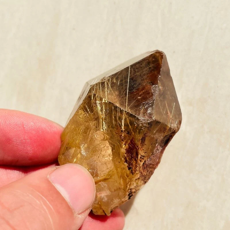 55 Pieces High Quality Gold Rutile Quartz Raw Stone - Image 6