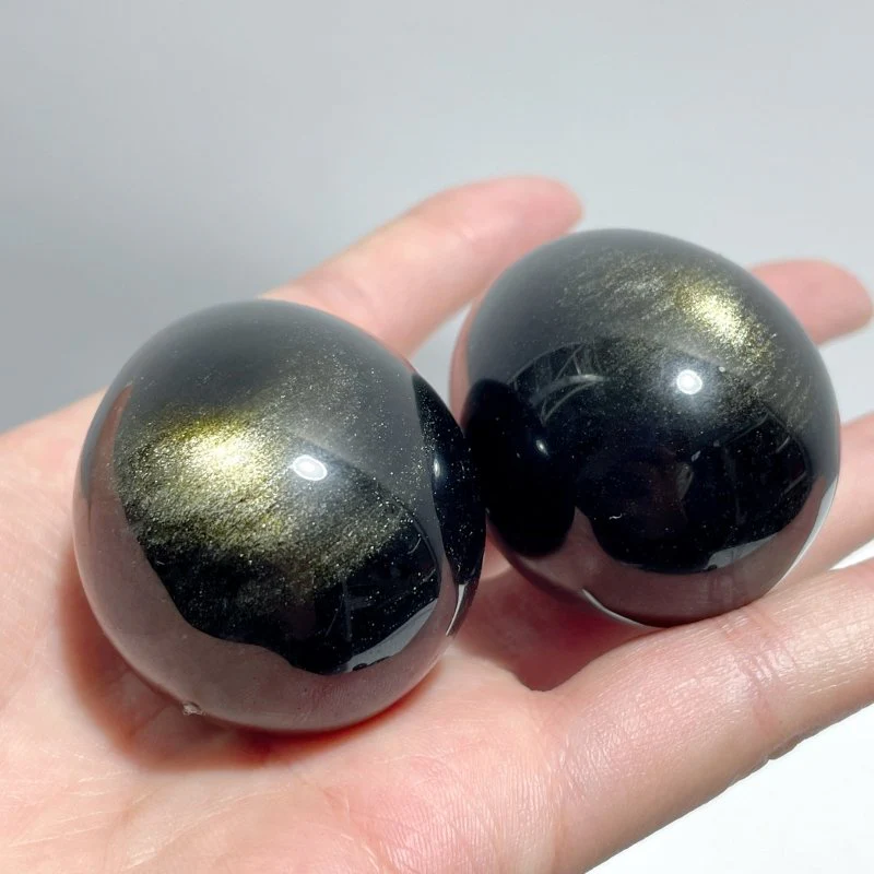 Gold Sheen Obsidian Egg Wholesale - Image 2