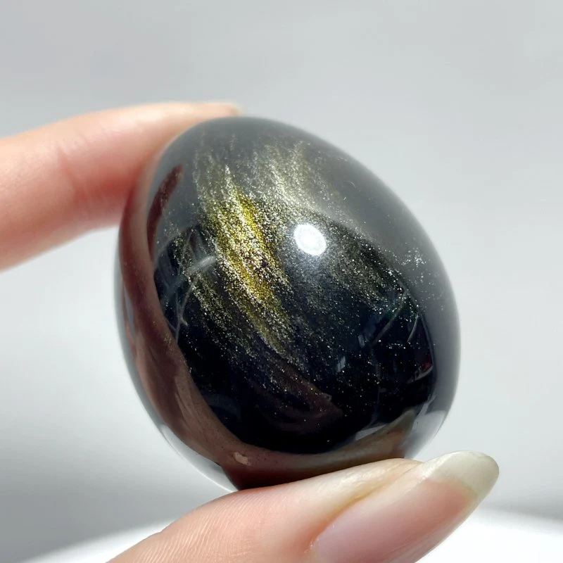 Gold Sheen Obsidian Egg Wholesale - Image 4