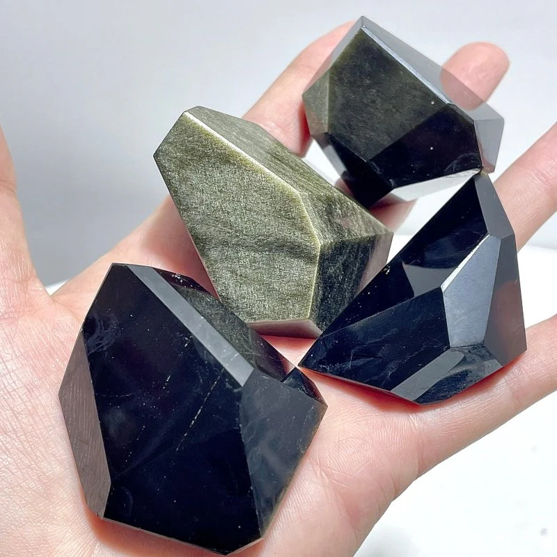 Gold Sheen Obsidian Free Form Wholesale - Image 2