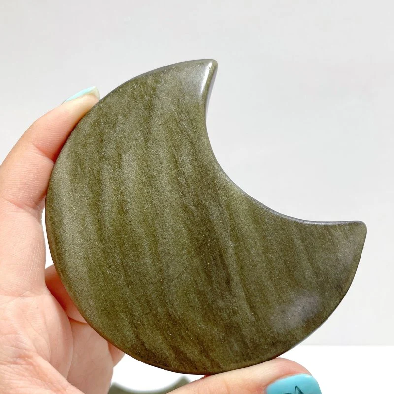 Gold Sheen Obsidian Moon Wholesale
