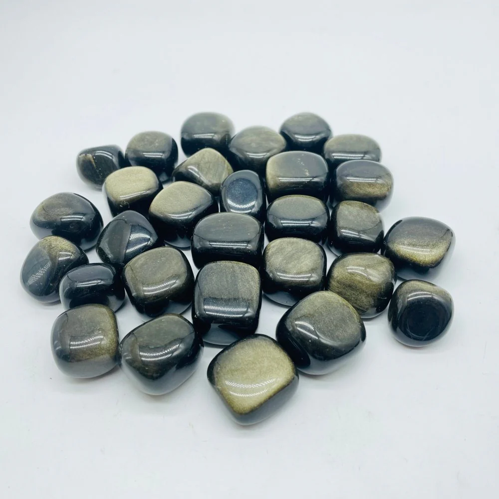Gold Sheen Obsidian Tumbled Wholesale - Image 2