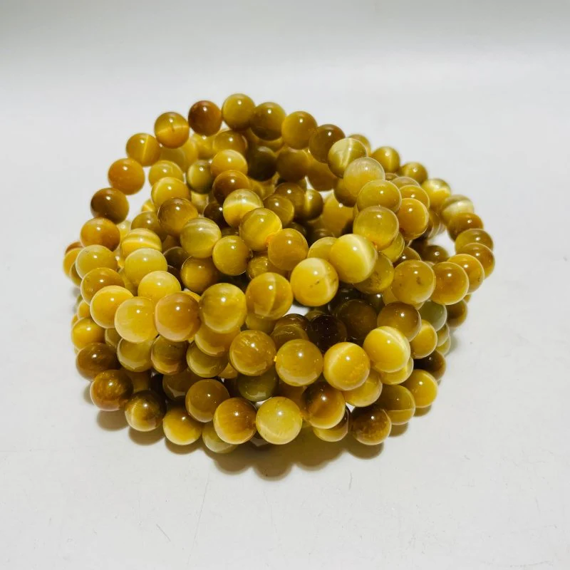 Gold Tiger Eye Flash Bracelet Wholesale - Image 2
