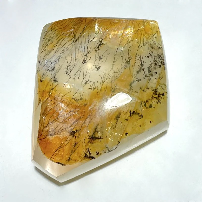 Golden Hematoid Crystal Mixed Pyrolusite Tree Free Form - Image 2