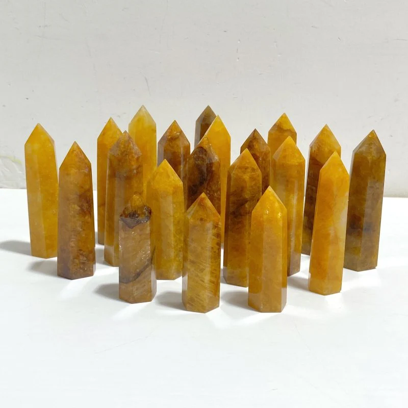 Golden Hematoid Quartz Tower Points Wholesale