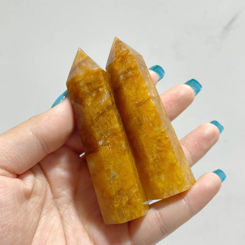 Golden Hematoid Quartz Tower Points Wholesale - Image 6