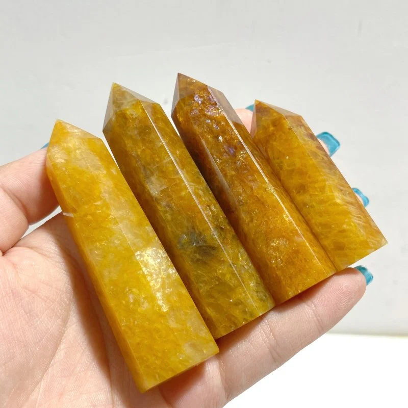 Golden Hematoid Quartz Tower Points Wholesale - Image 7