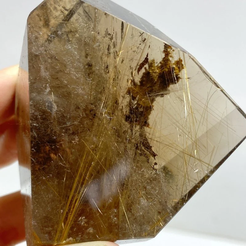 7 Pieces High Quality Golden Rutile Quartz Free Form Home Decor - Image 6