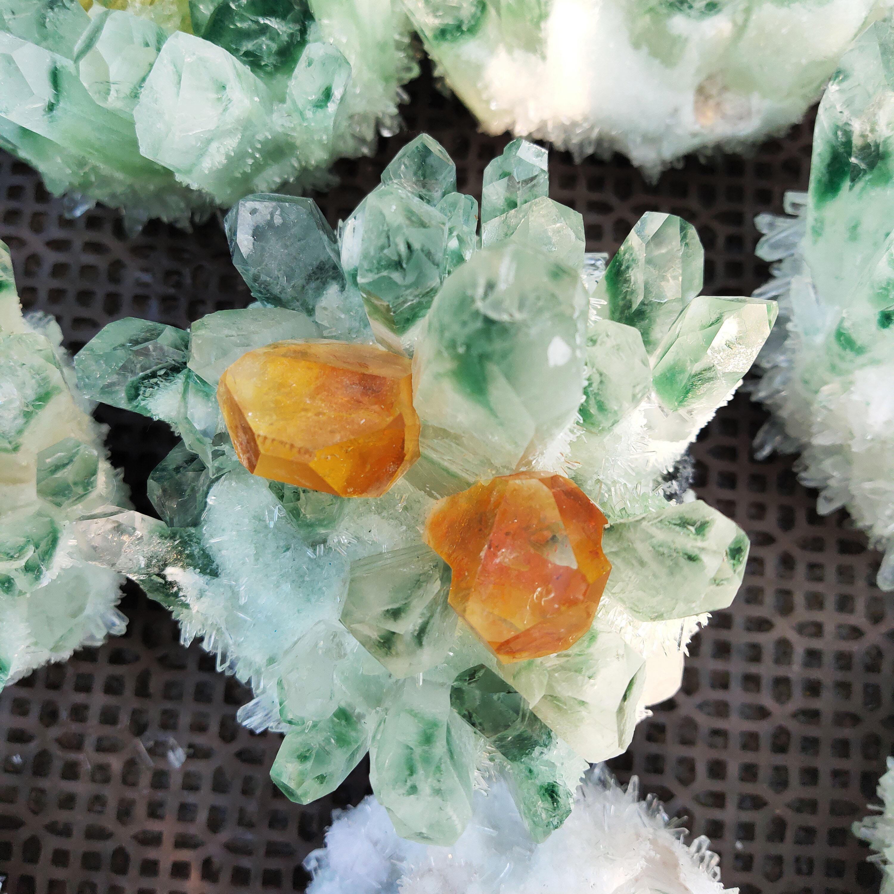 Green Aura Crystal Cluster Wholesale - Image 4