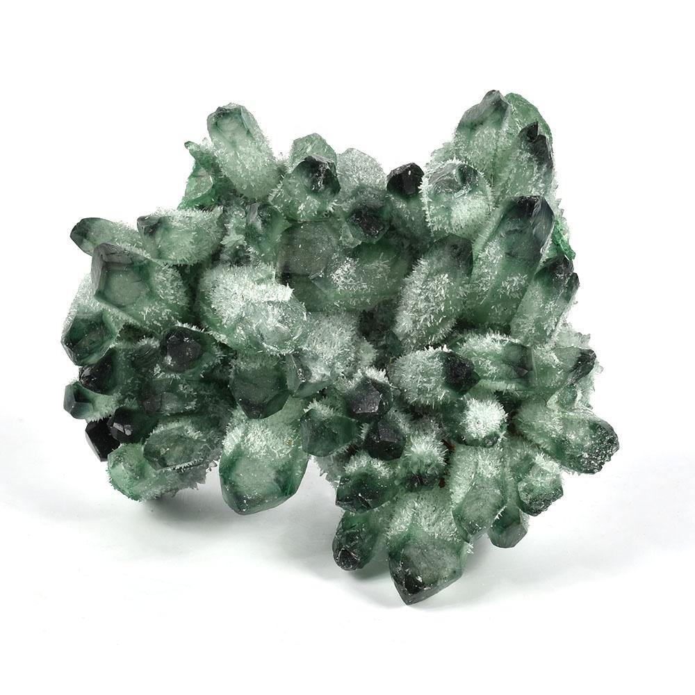 Green Aura Crystal Cluster Wholesale Man Made Crystal - Image 4