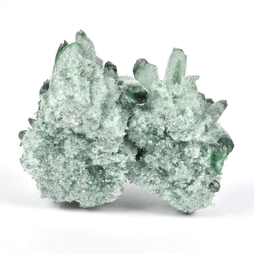 Green Aura Crystal Cluster Wholesale Man Made Crystal - Image 5