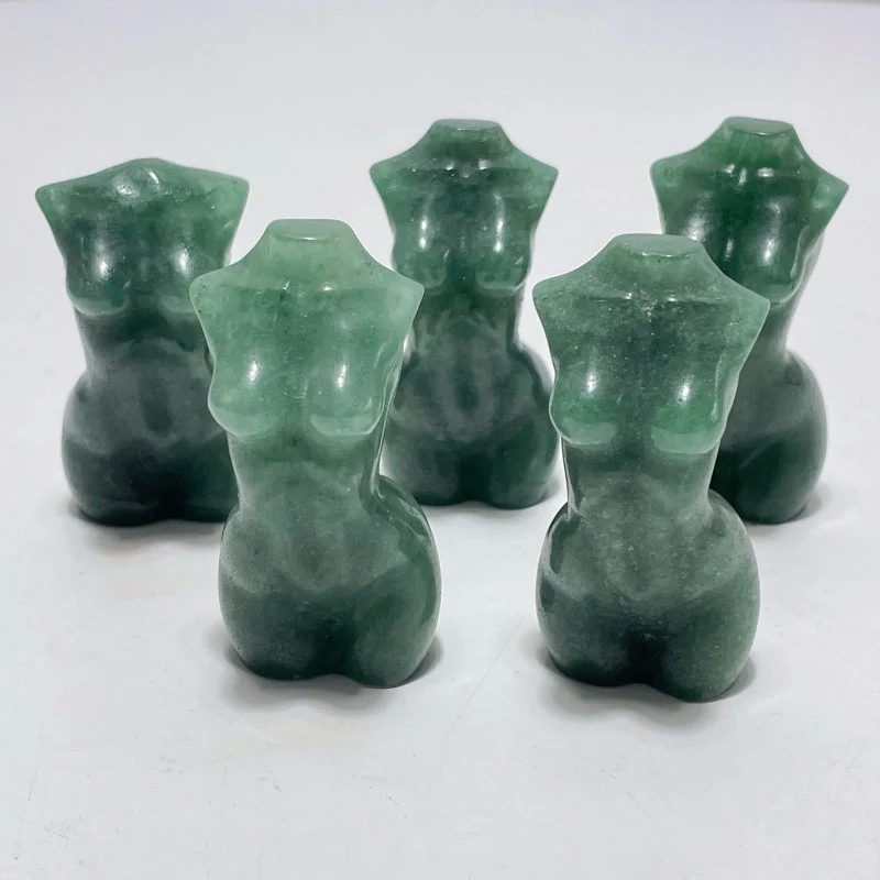 Green Aventurine Goddess Carving Wholesale - Image 2