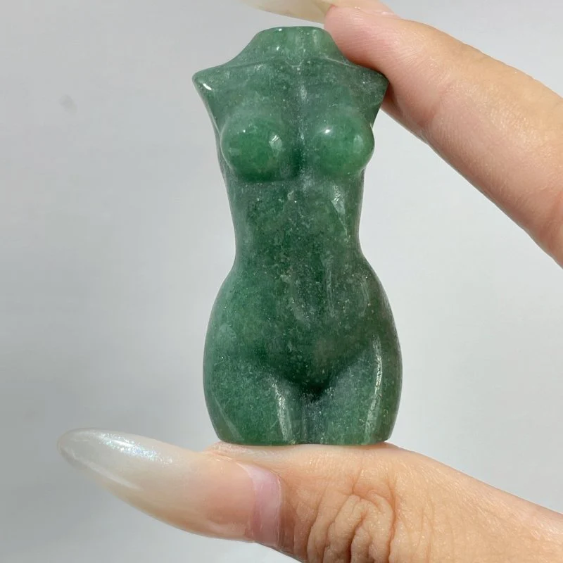 Green Aventurine Goddess Carving Wholesale - Image 3