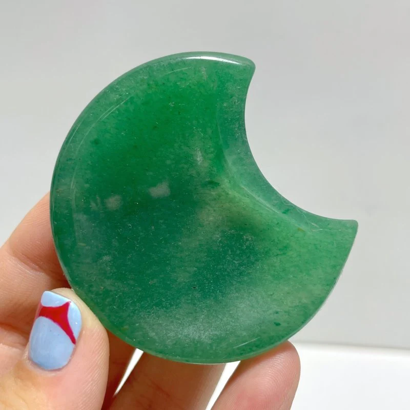 Green Aventurine Heart Moon Bowl Wholesale - Image 2