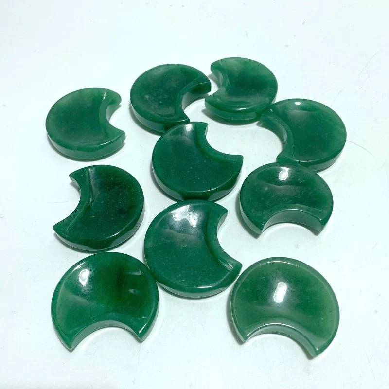 Green Aventurine Heart Moon Bowl Wholesale - Image 5