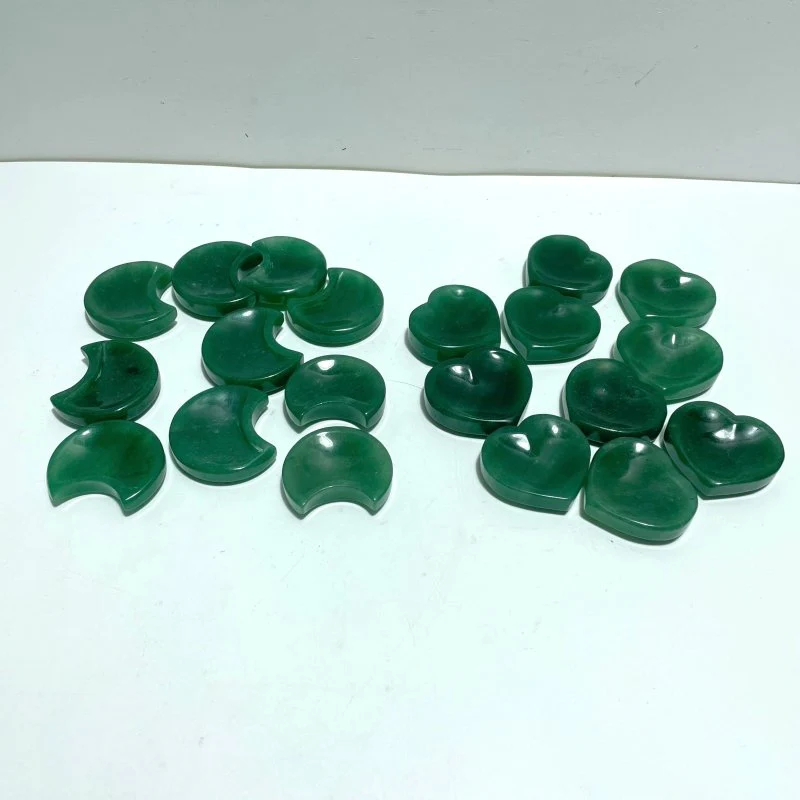 Green Aventurine Heart Moon Bowl Wholesale - Image 6