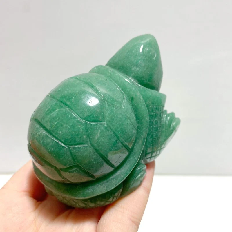 12 Pieces Green Aventurine Mixed Animals Carving - Image 5