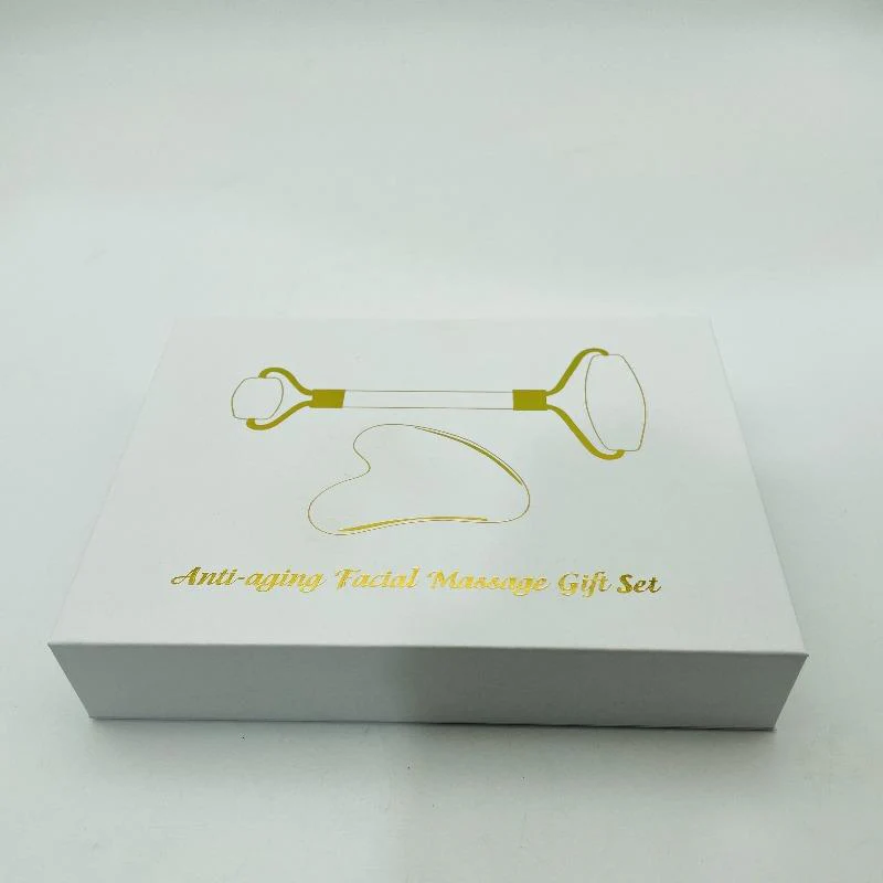 Green Aventurine Roller Gua Sha A Set Wholesale Stunning Box Set perfect for Gift - Image 4
