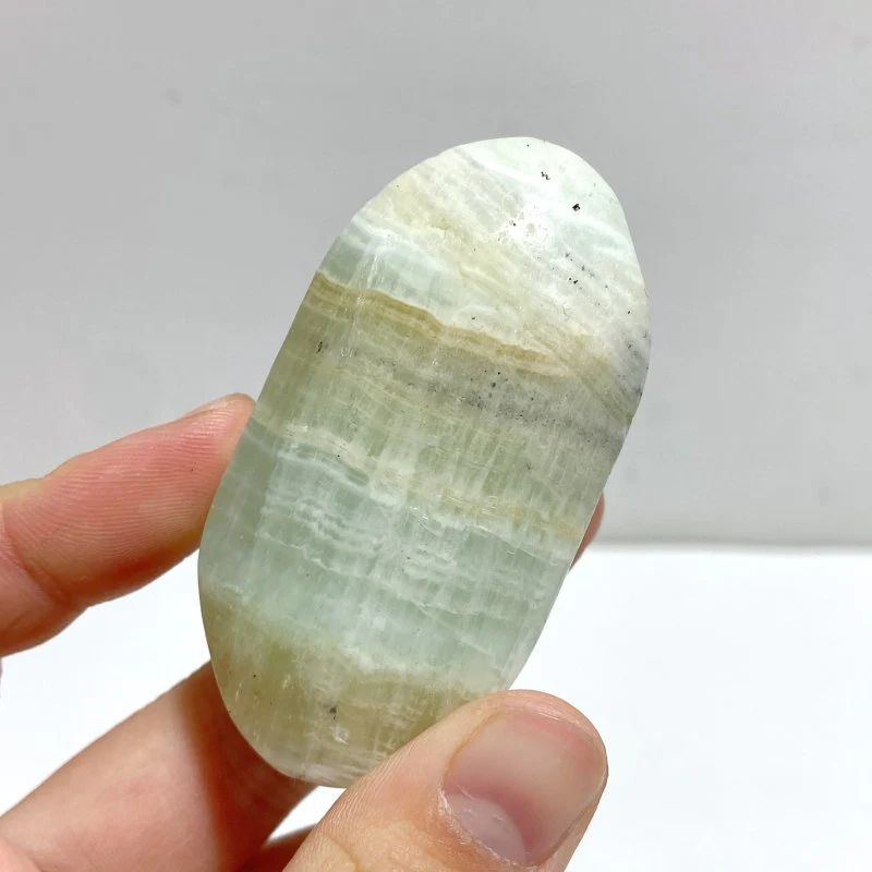 Green Calcite Palm Stone Wholesale Closeout - Image 2
