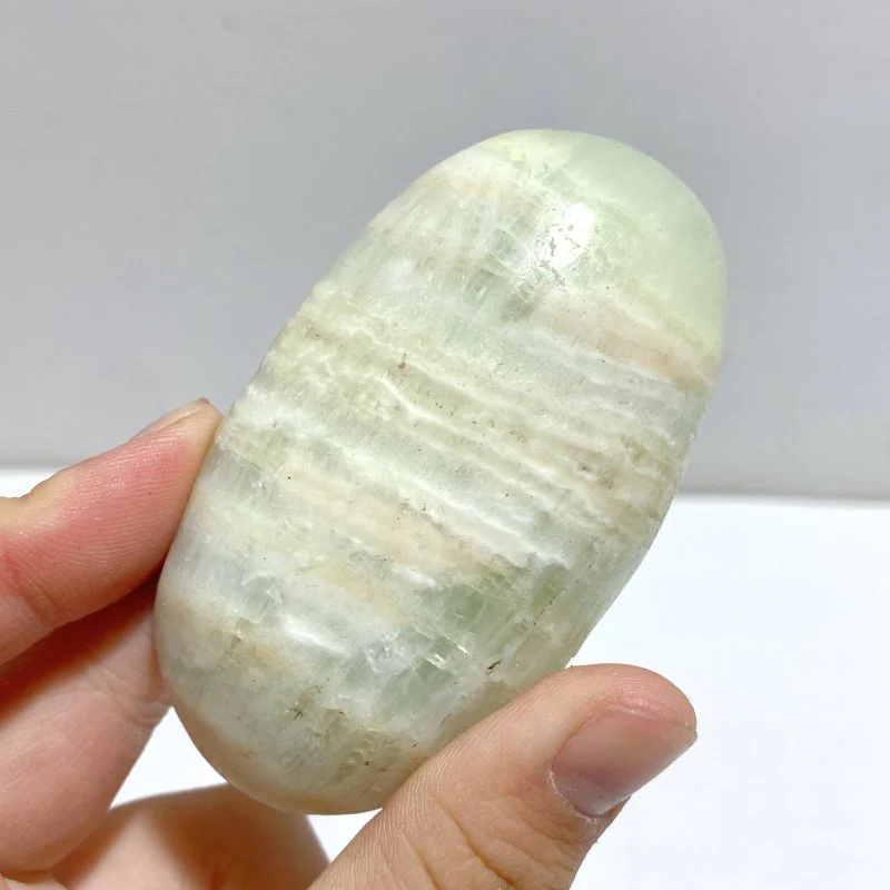 Green Calcite Palm Stone Wholesale Closeout - Image 4
