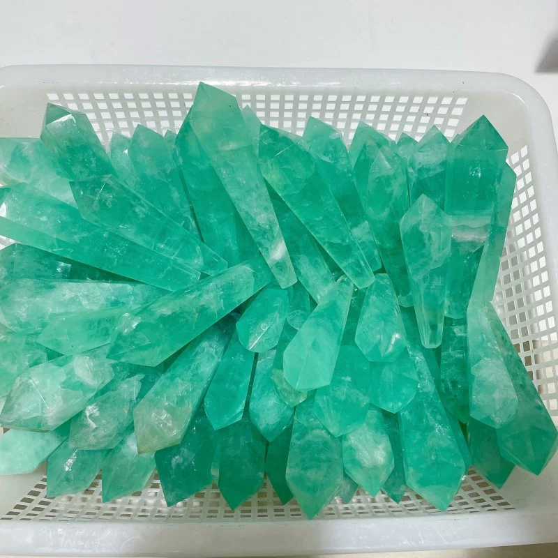 Green Fluorite Scepter Magic Wand Wholesale - Image 2