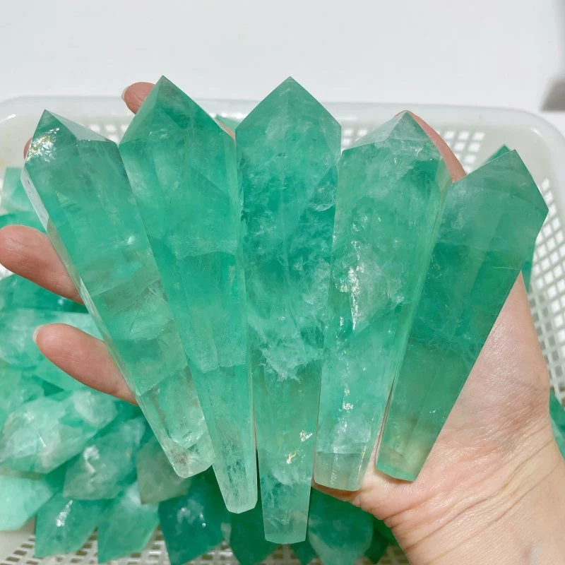 Green Fluorite Scepter Magic Wand Wholesale - Image 3