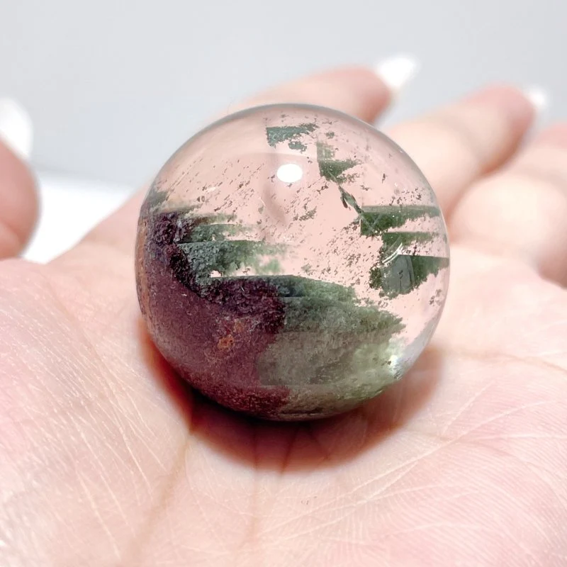 Green Garden Quartz Sphere - Image 5