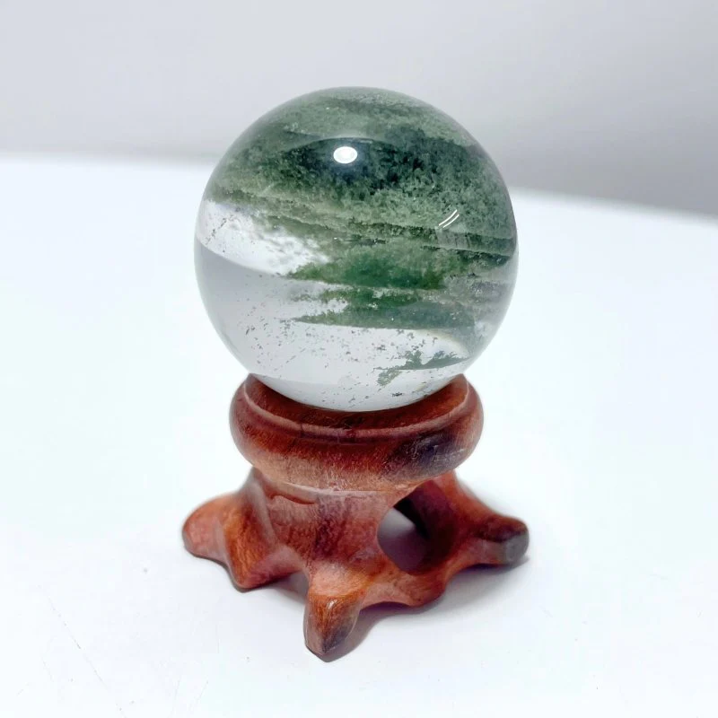 Green Garden Quartz Sphere - Image 6