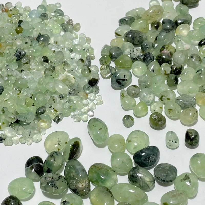 Green Prehnite Gravel Chips Wholesale