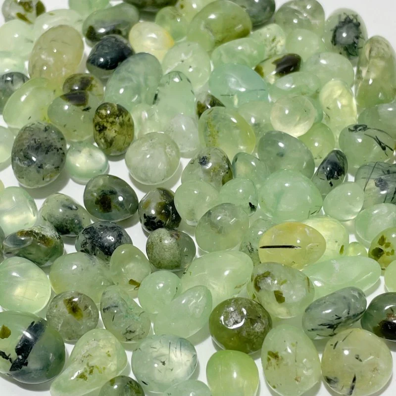 Green Prehnite Gravel Chips Wholesale - Image 3