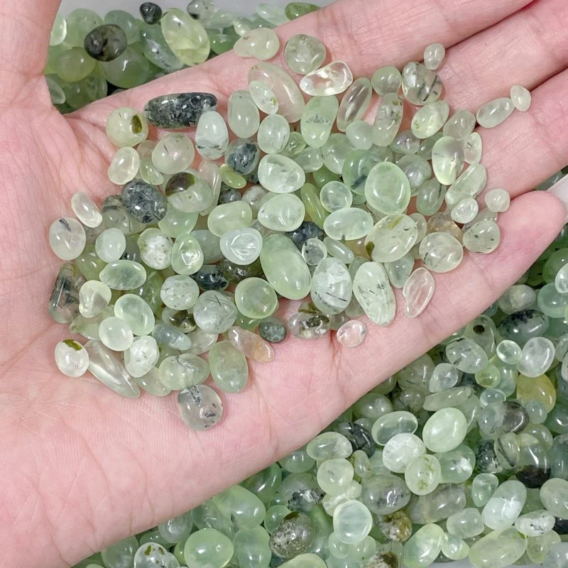 Green Prehnite Gravel Chips Wholesale - Image 4