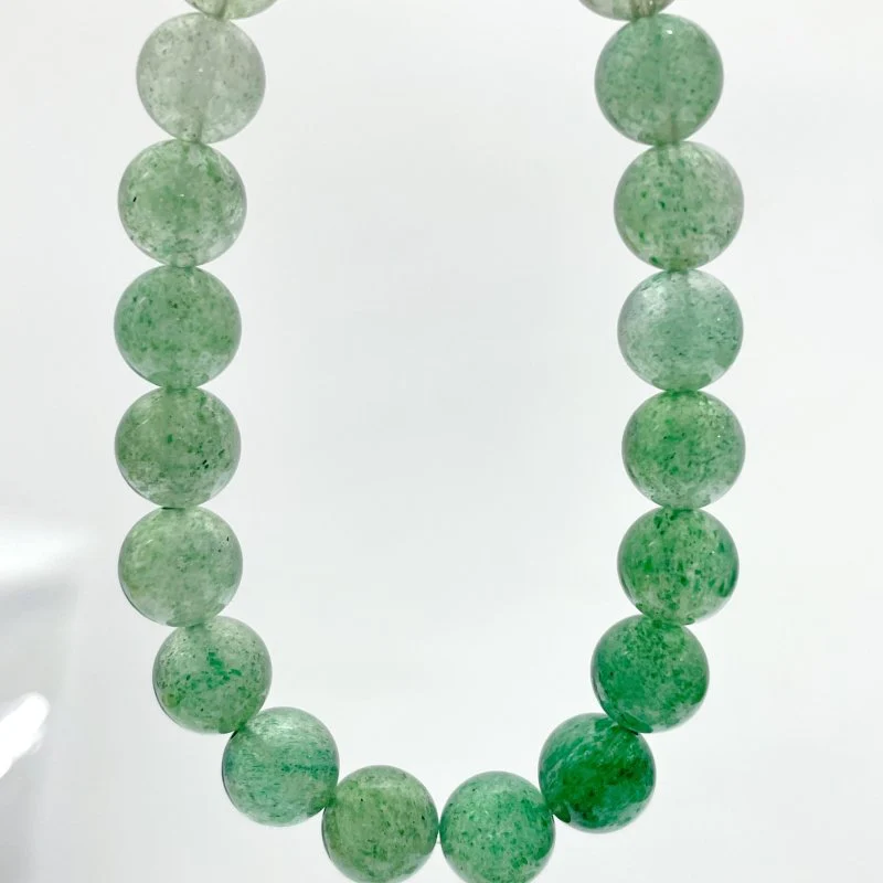 Green Strawberry Quartz Gradient Color Bracelets Wholesale - Image 5