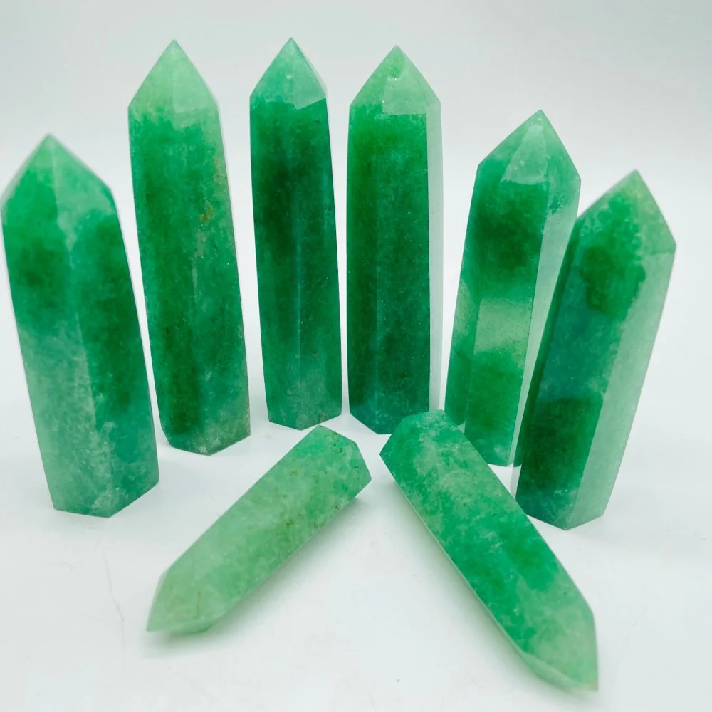 Green Strawberry Quartz Tower Points Crystal Wholesale - Image 3