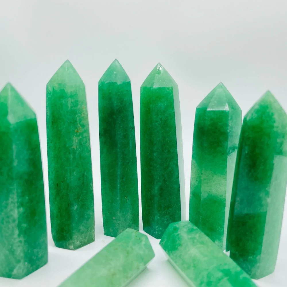 Green Strawberry Quartz Tower Points Crystal Wholesale - Image 4